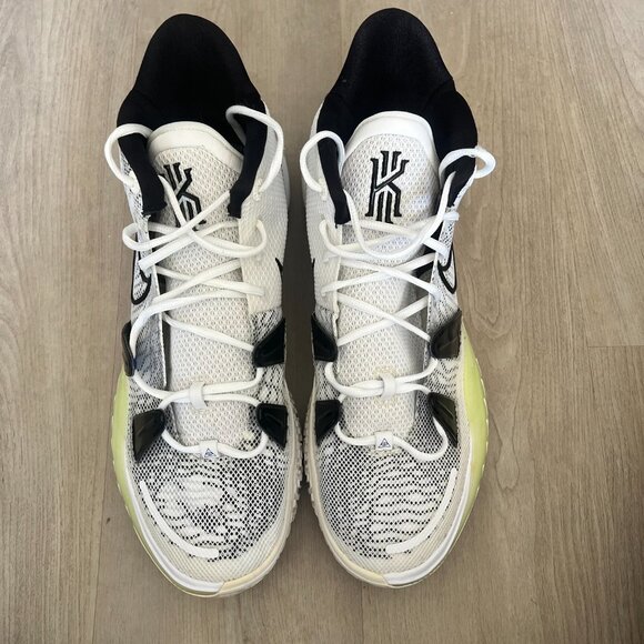 Nike Mens Kyrie 7 Brooklyn Beats Basketball White Black Sneaker Size 15 - Picture 3 of 12